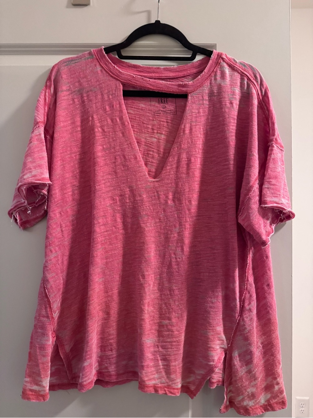Free people keyhole top